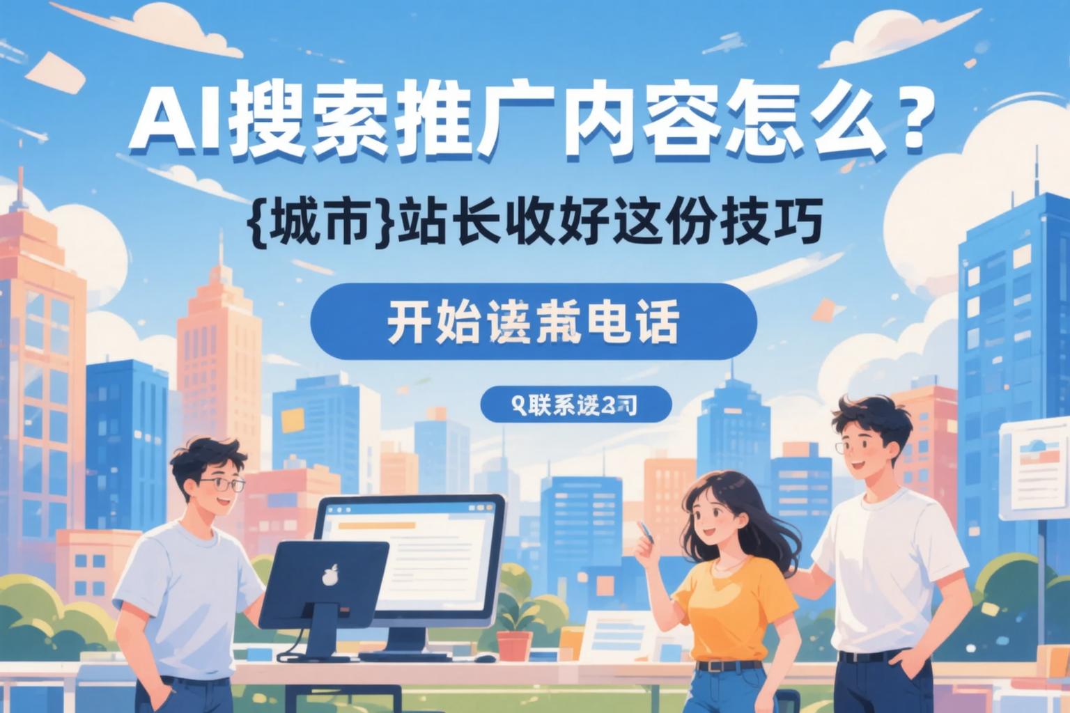AI搜索推广内容怎么写?高坪站长收好这份技巧