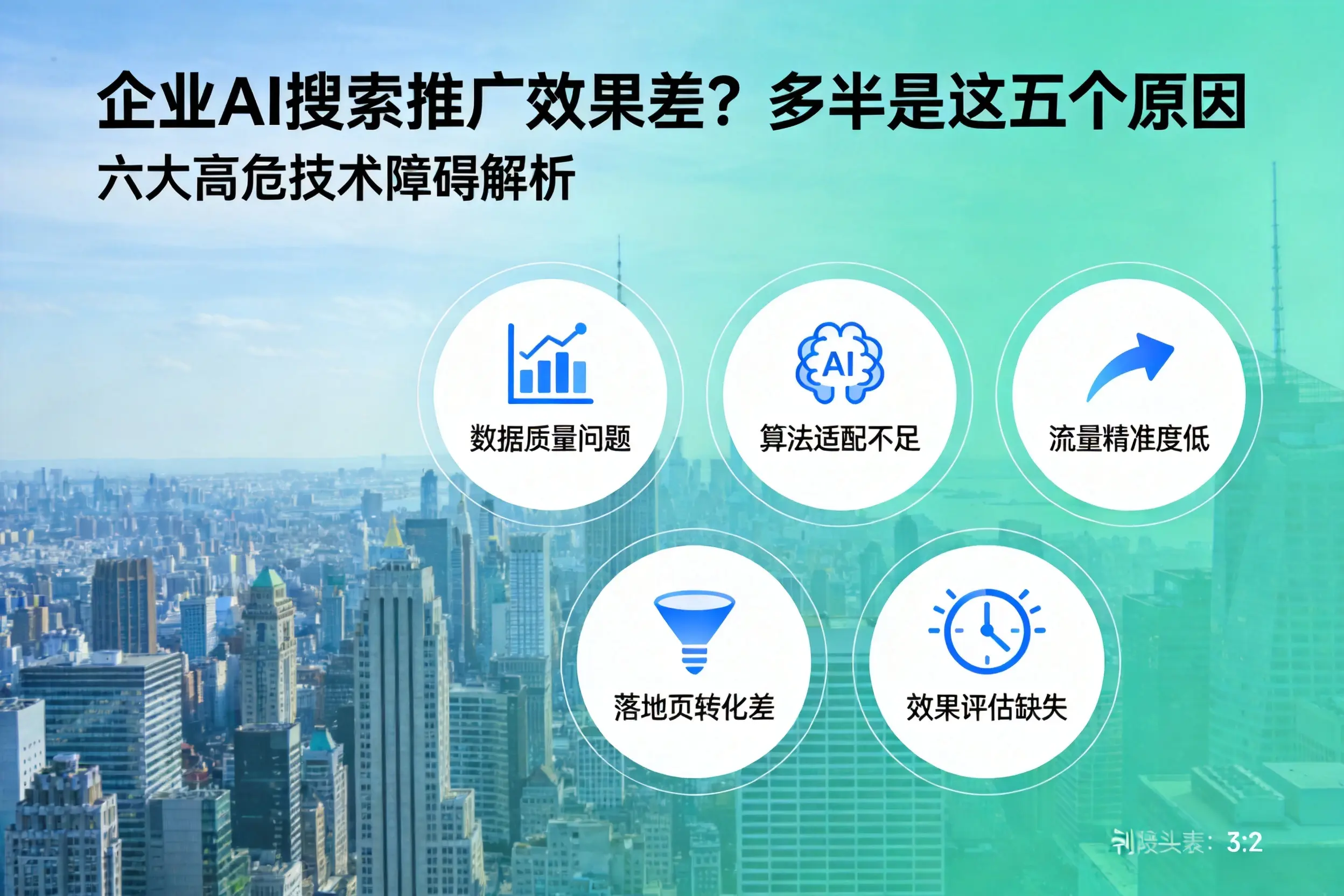 高坪企业AI搜索推广效果差?多半是这五个原因